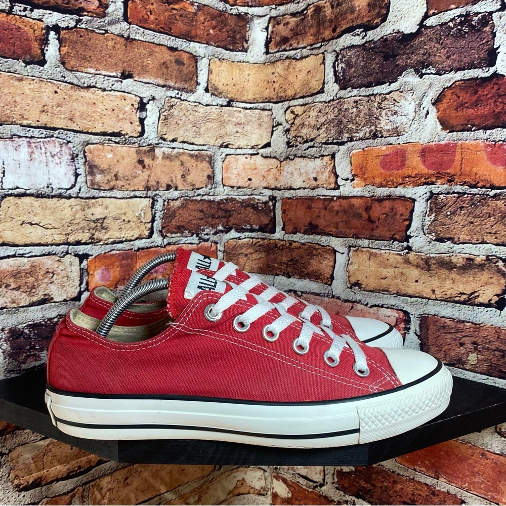 Converse Red and White Women's Shoes